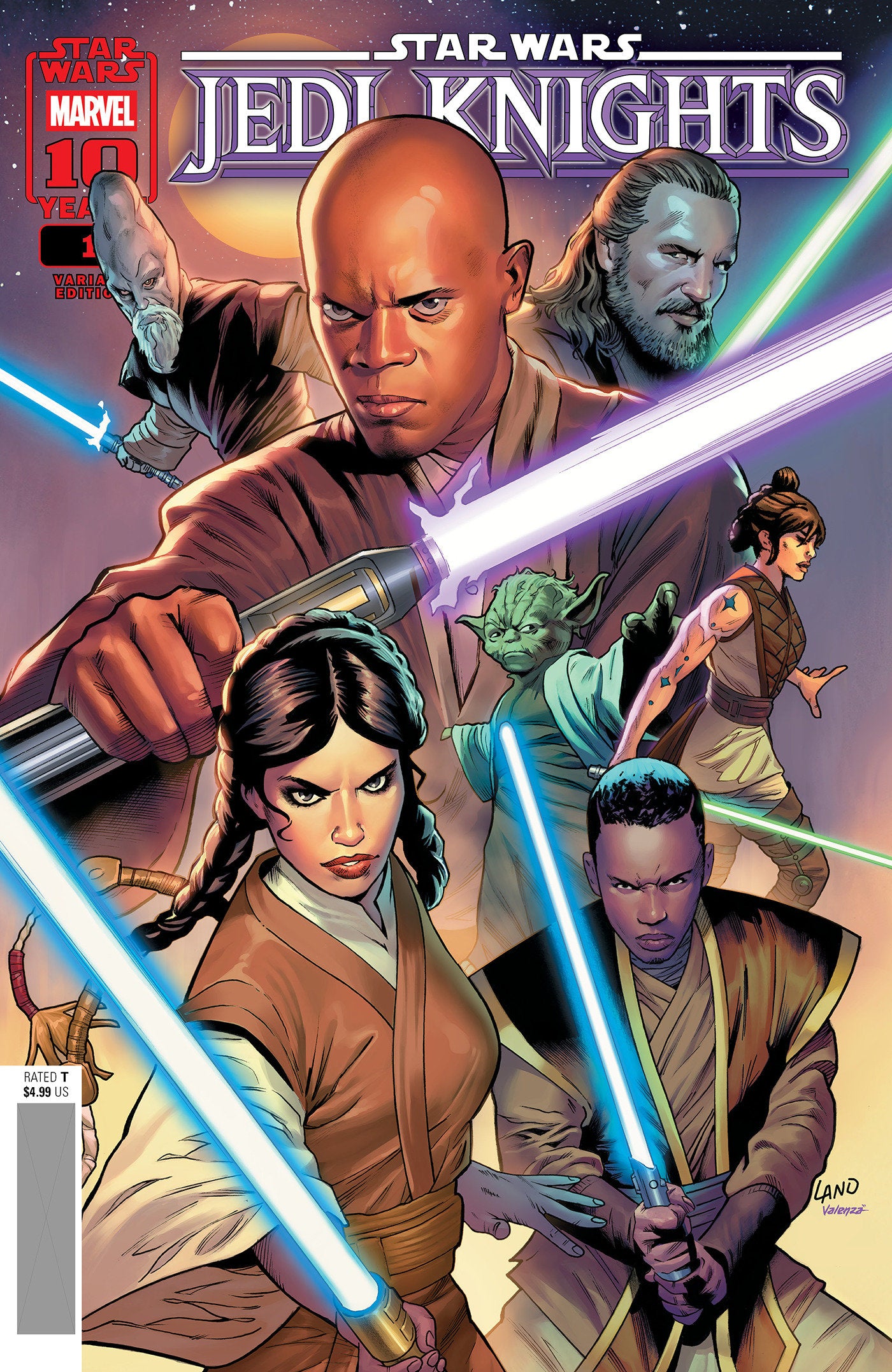 Star Wars: Jedi Knights #1 Greg Land (1:25) Variant NM