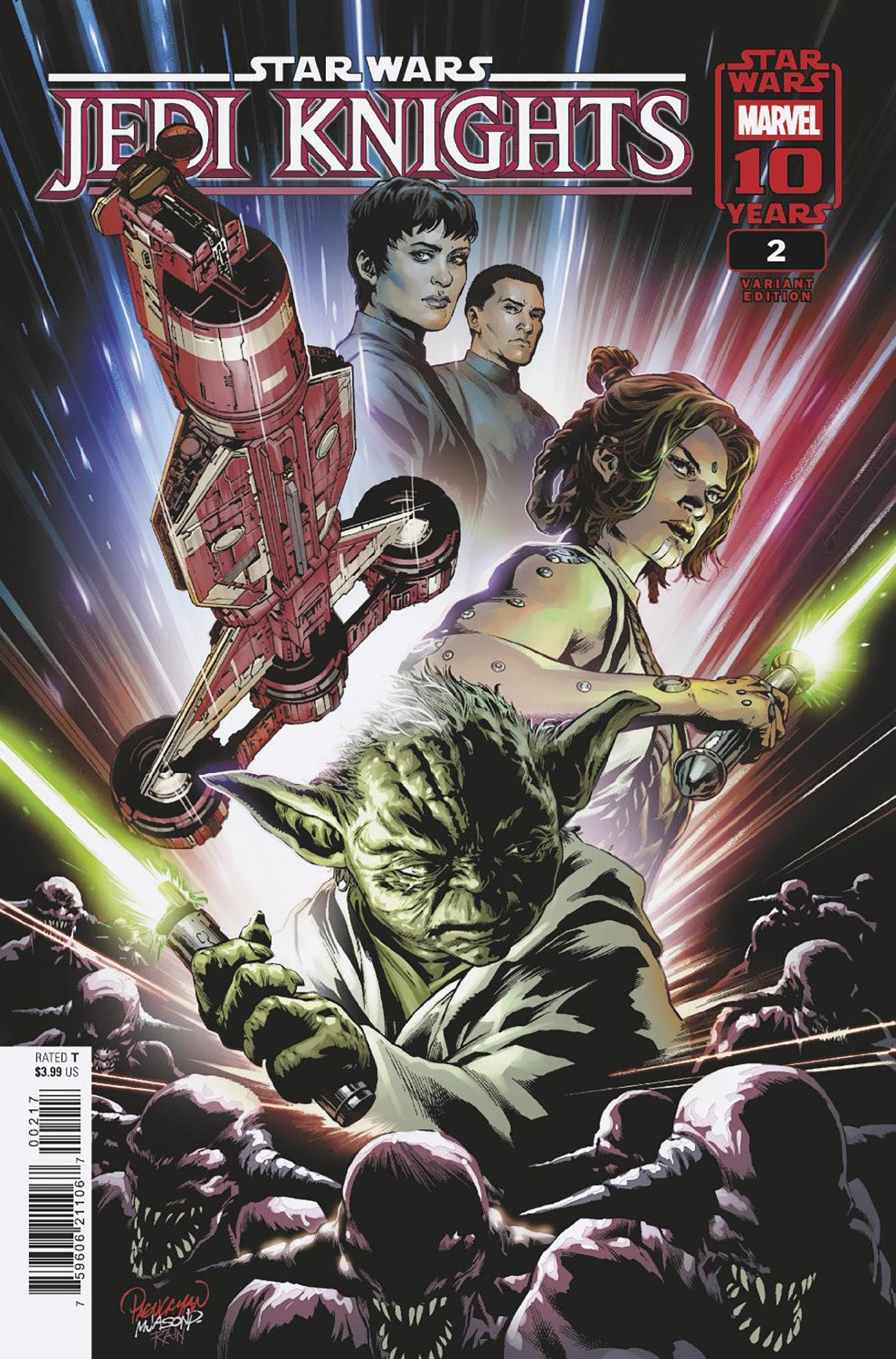 Star Wars: Jedi Knights #2 Carlo Pagulayan (1:25) Variant NM