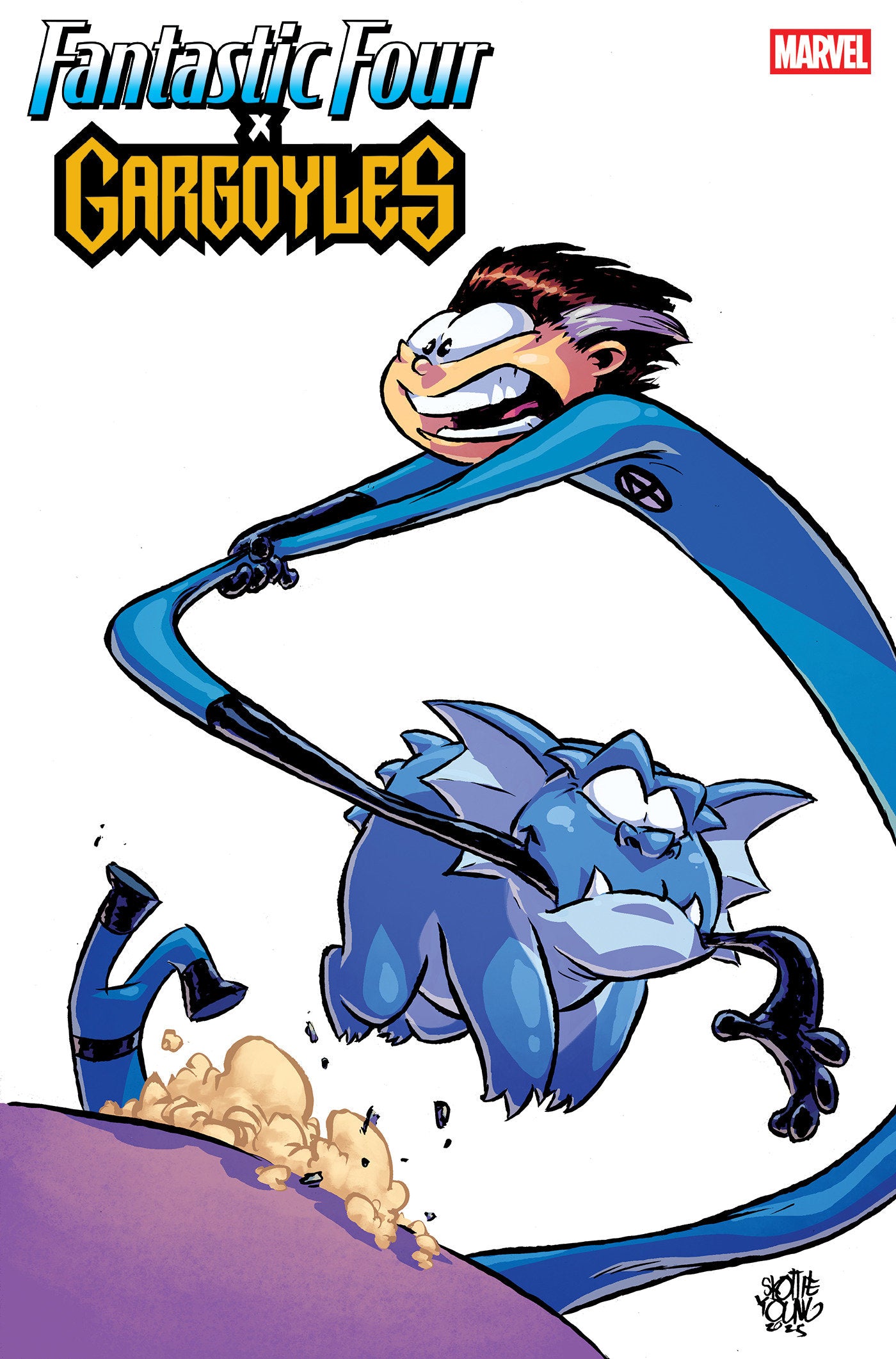 Fantastic Four/Gargoyles #1 Skottie Young Variant
