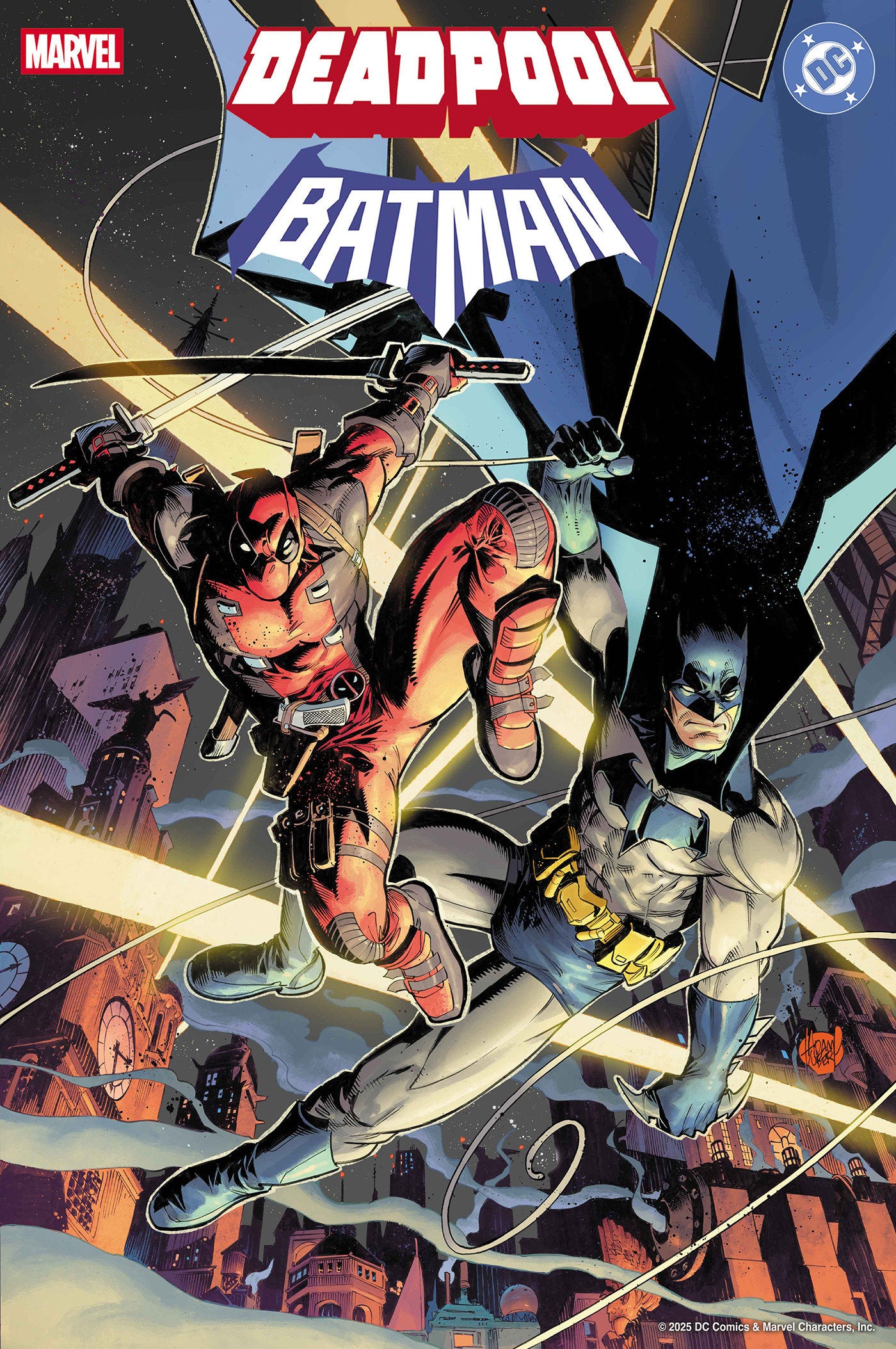 Deadpool/Batman #1 Adam Kubert 3rd Printin Variant