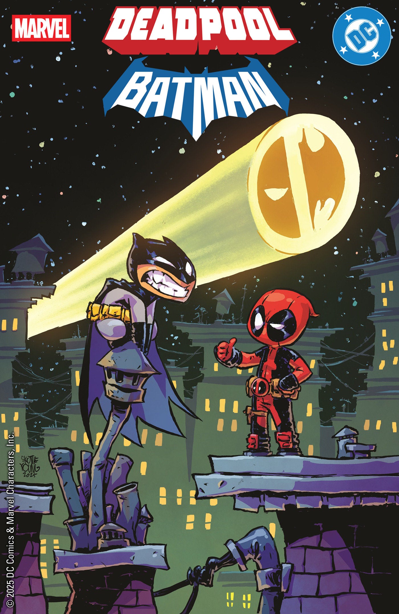 Deadpool/Batman #1 Skottie Young Variant