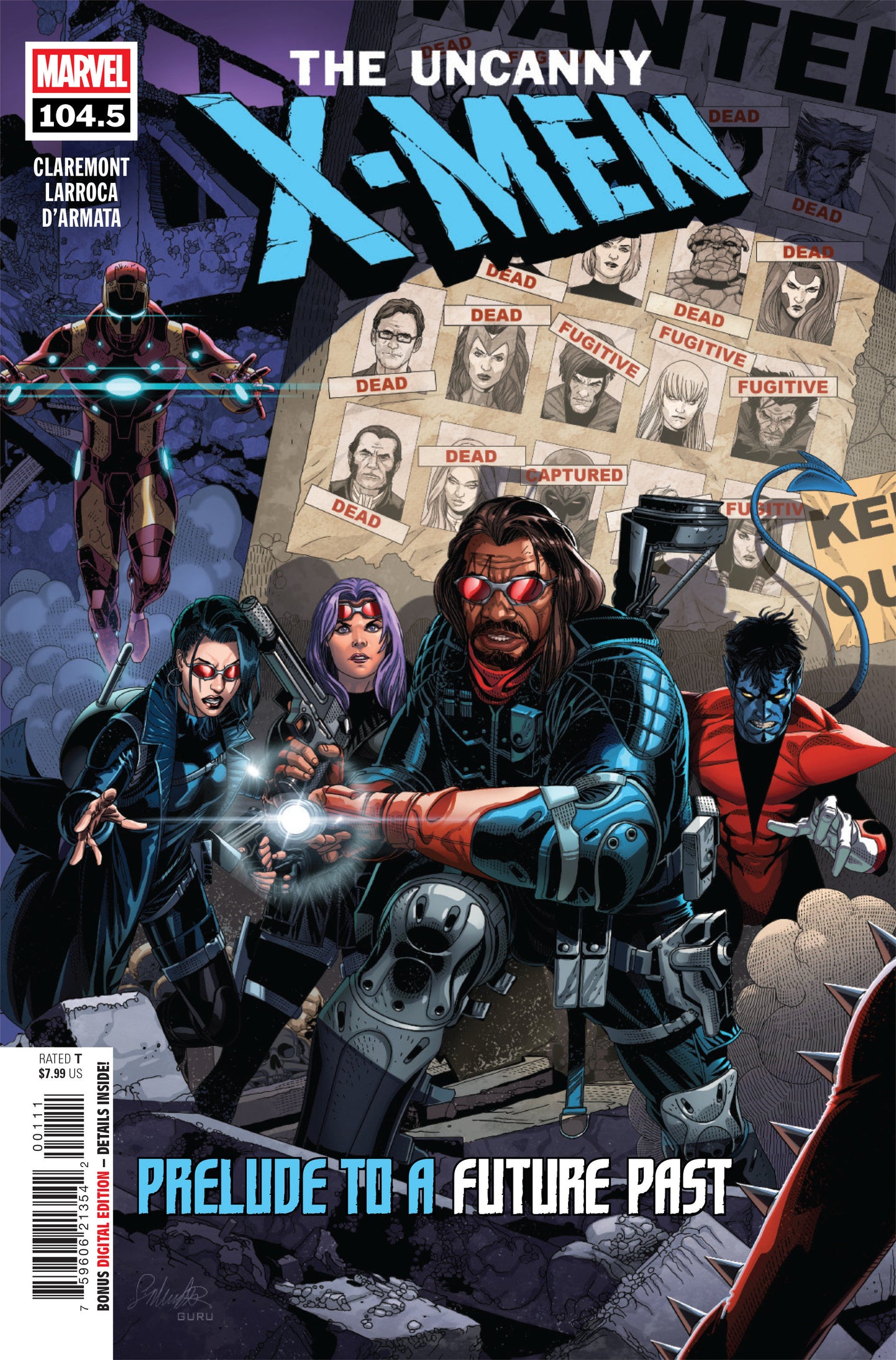 X-Men By Chris Claremont: Prelude To A Future Past #1 NM