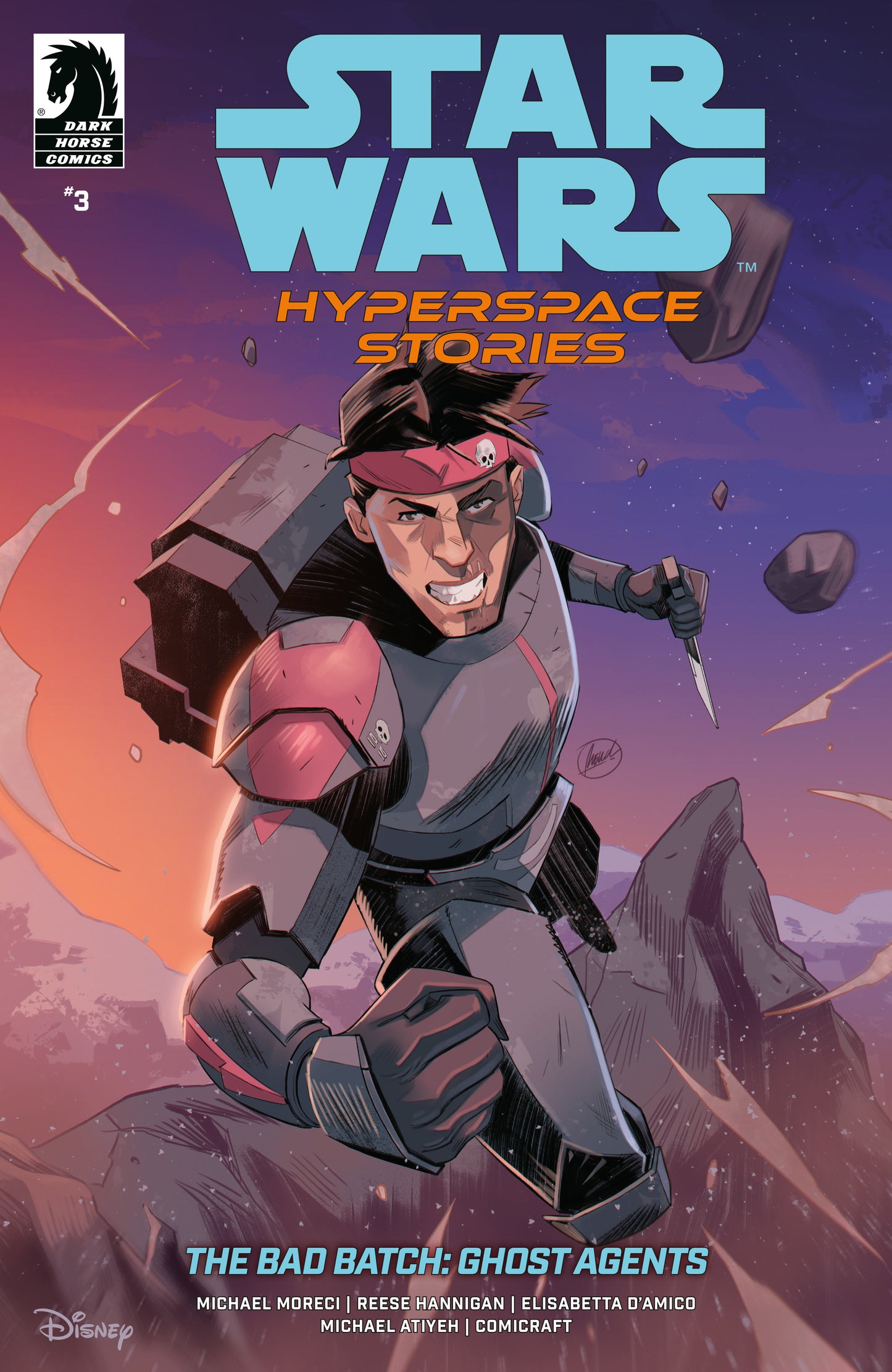 Star Wars: Hyperspace Stories The Bad Batch Ghost Agents #3 (Cover B) (French Carlomagno)