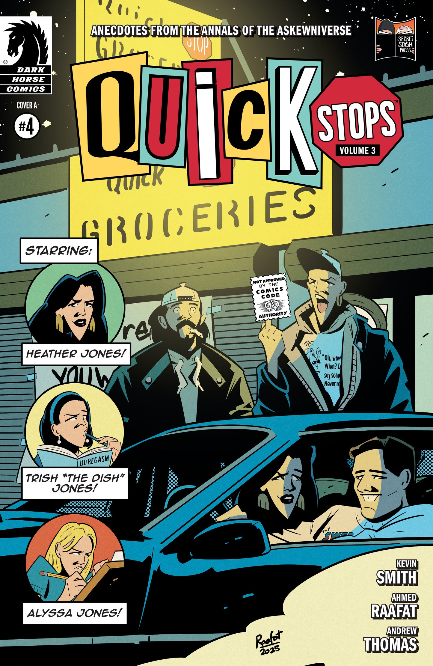 Quick Stops Volume 3 #4 (Cover A) (Ahmed Raafat)