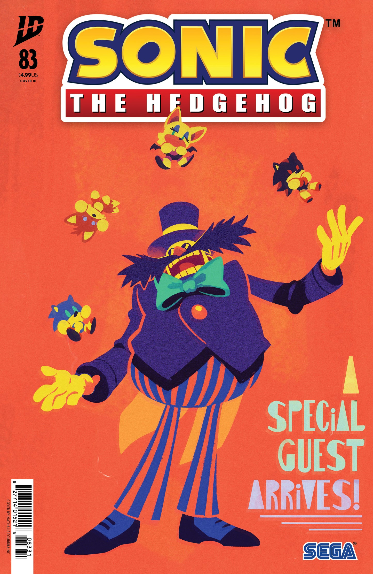 Sonic The Hedgehog #83 Variant Ri (15) (Fourdraine)