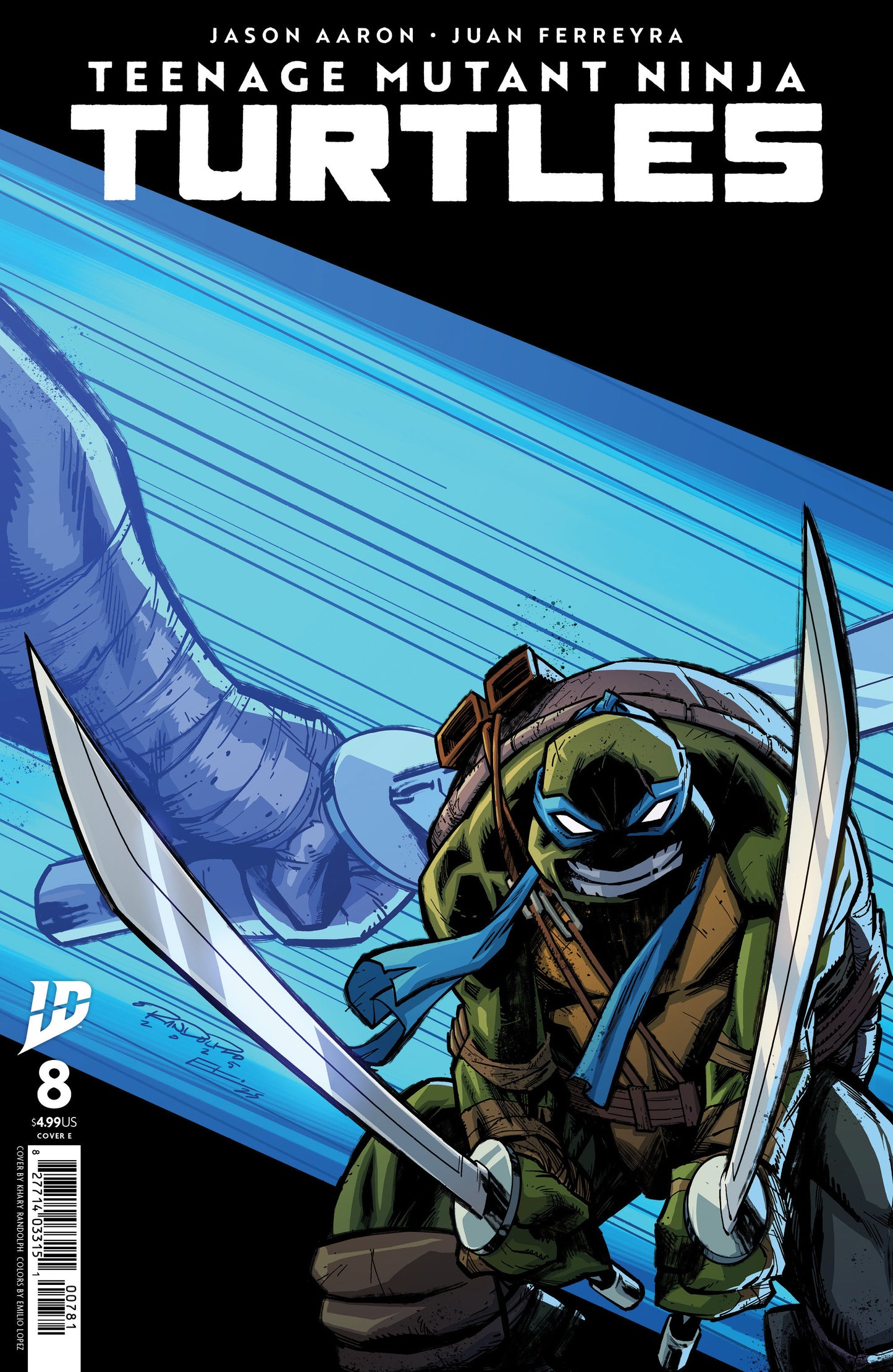Teenage Mutant Ninja Turtles #8 Variant E (Randolph)