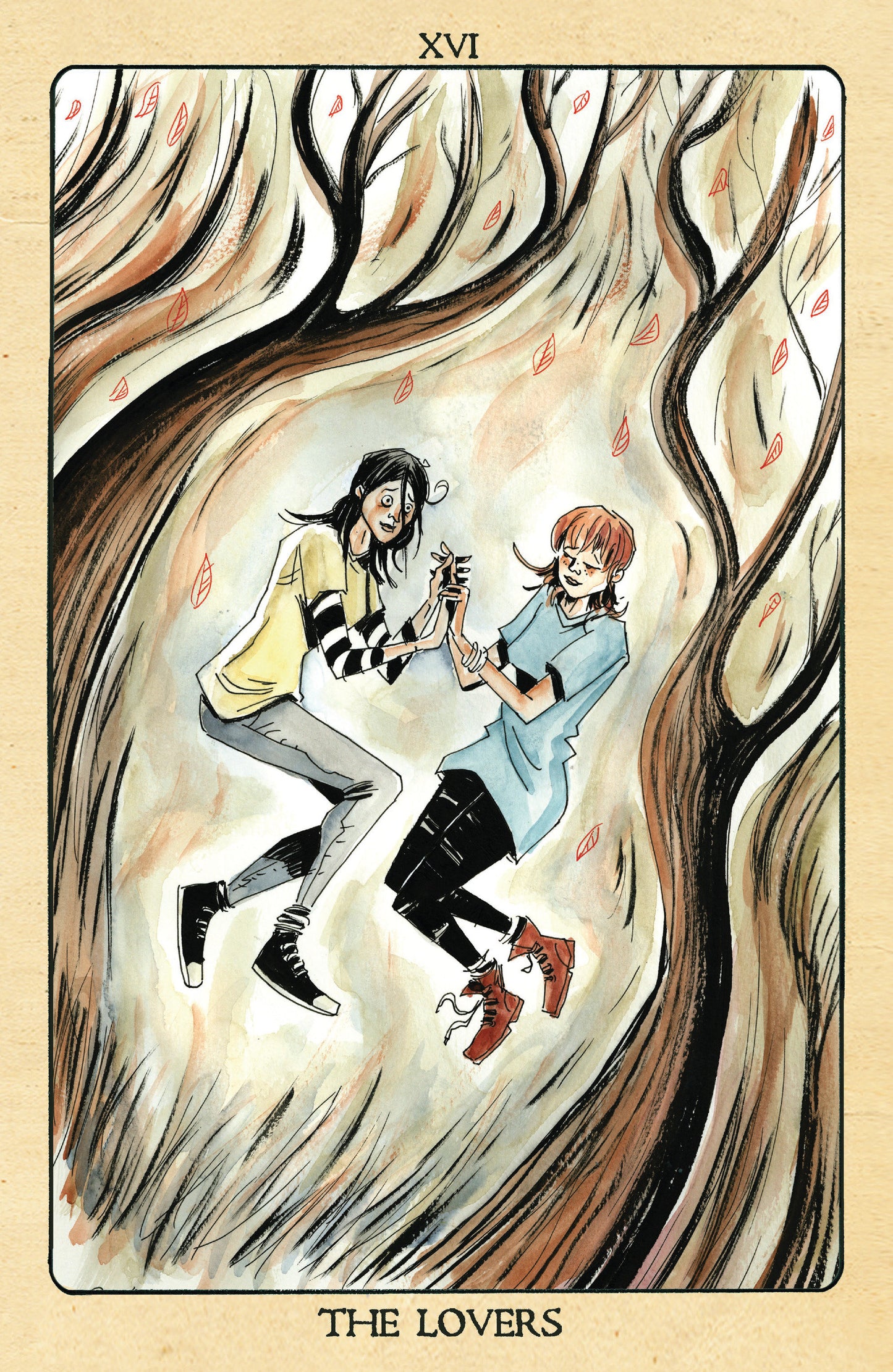 Minor Arcana #16 D 1 in 10 Variant Edition Tarot (Full Art, Lemire)