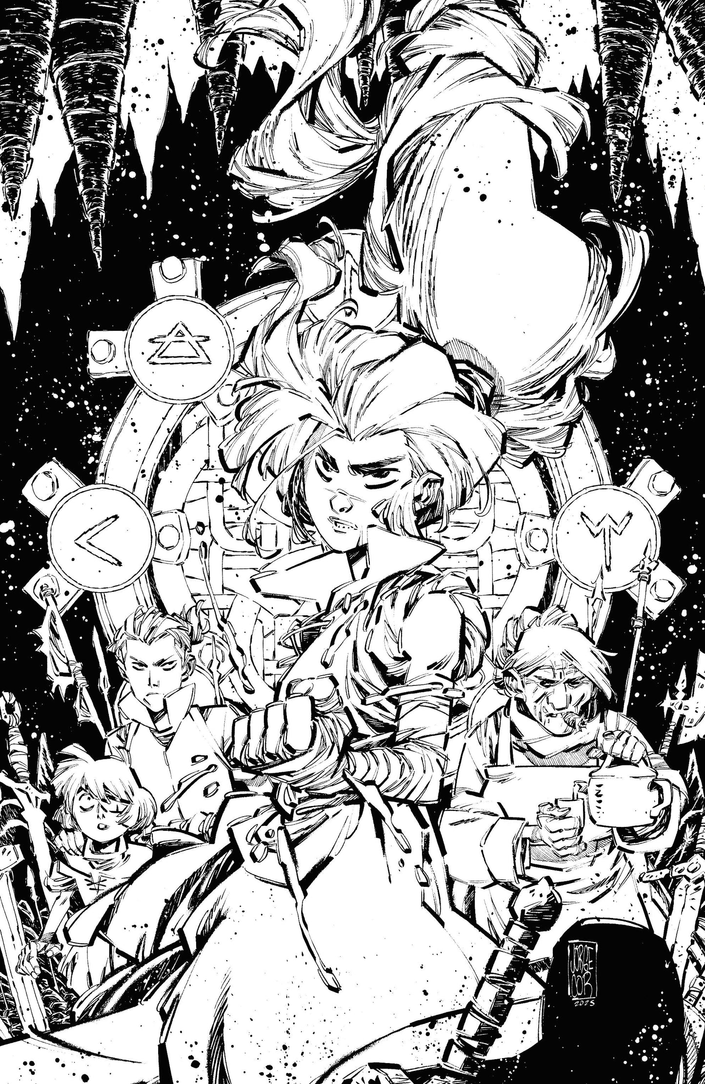 The Last Witch: Blood & Betrayal #1 C 1 in 10 Variant Edition (Full Art, Corona)