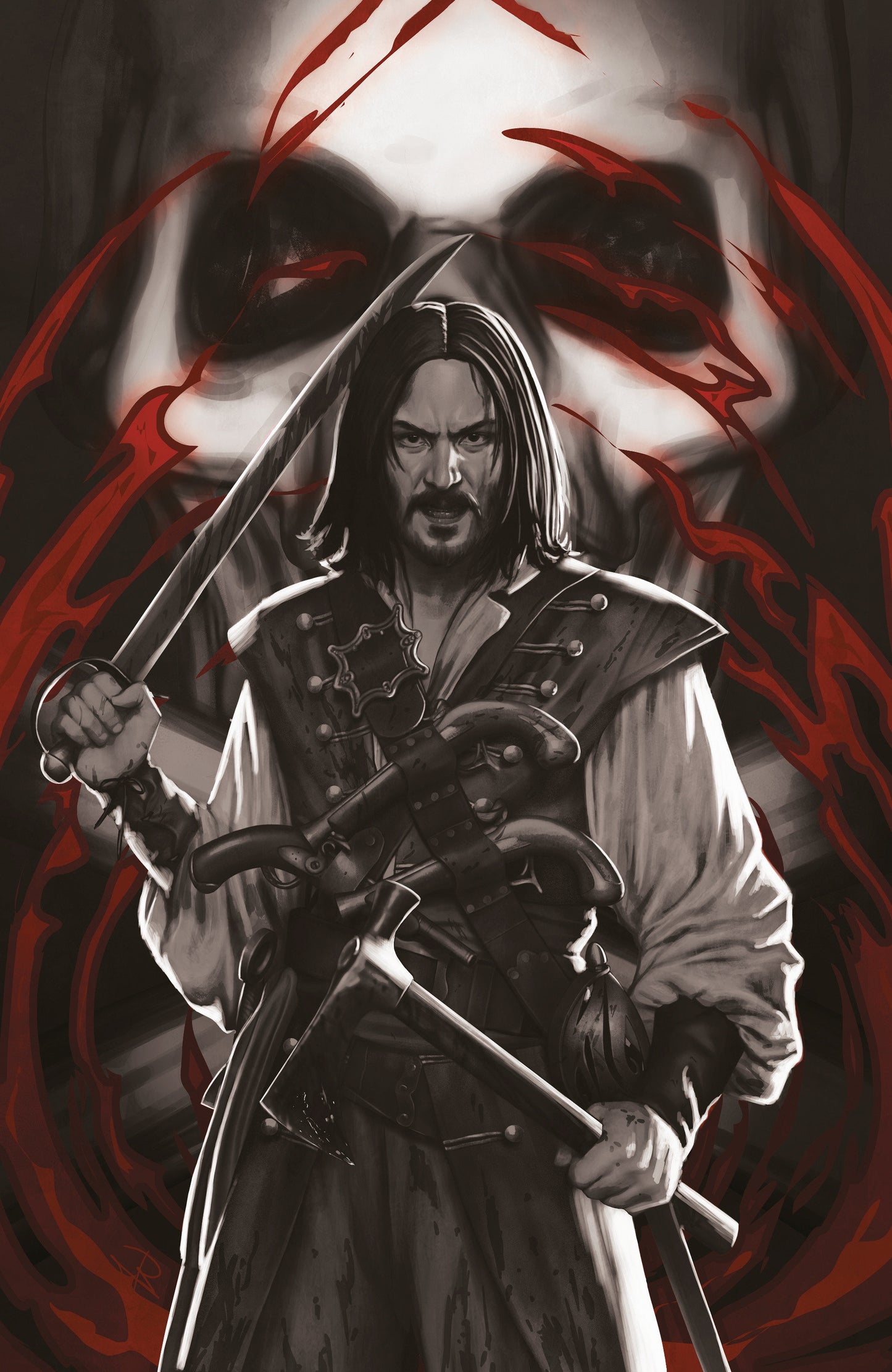 BRZRKR: The Bleeding Tide #1 F 1 in 10 Variant Edition (Full Art, Puebla)