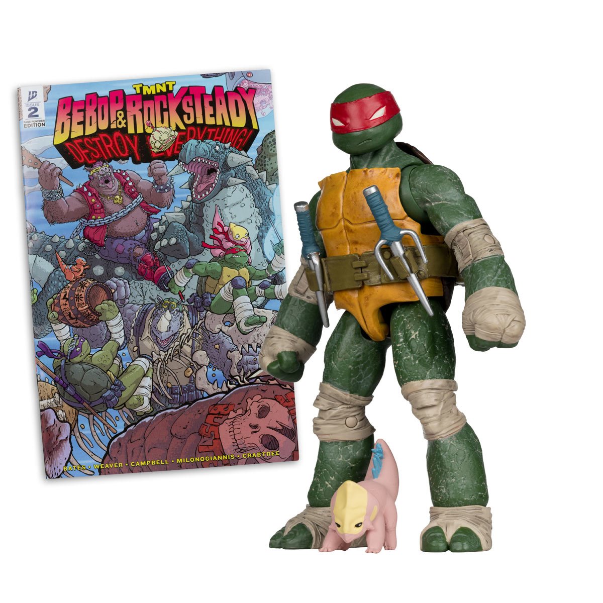 Teenage Mutant Ninja Turtles Page Punchers 5-Inch Scale with Comic Book Raphael