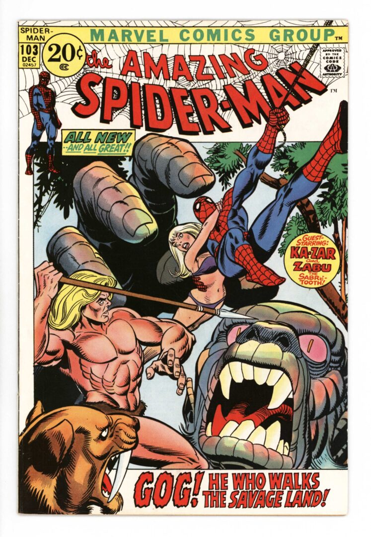 Amazing Spider-Man #103 FN 1st appearance of Gog