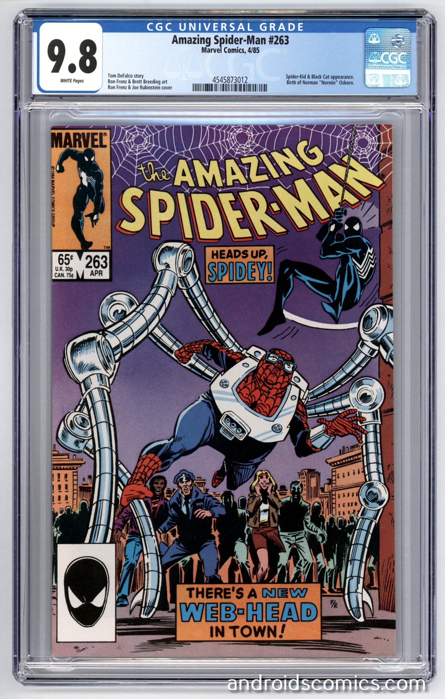 Amazing Spider-Man #263 CGC 9.8