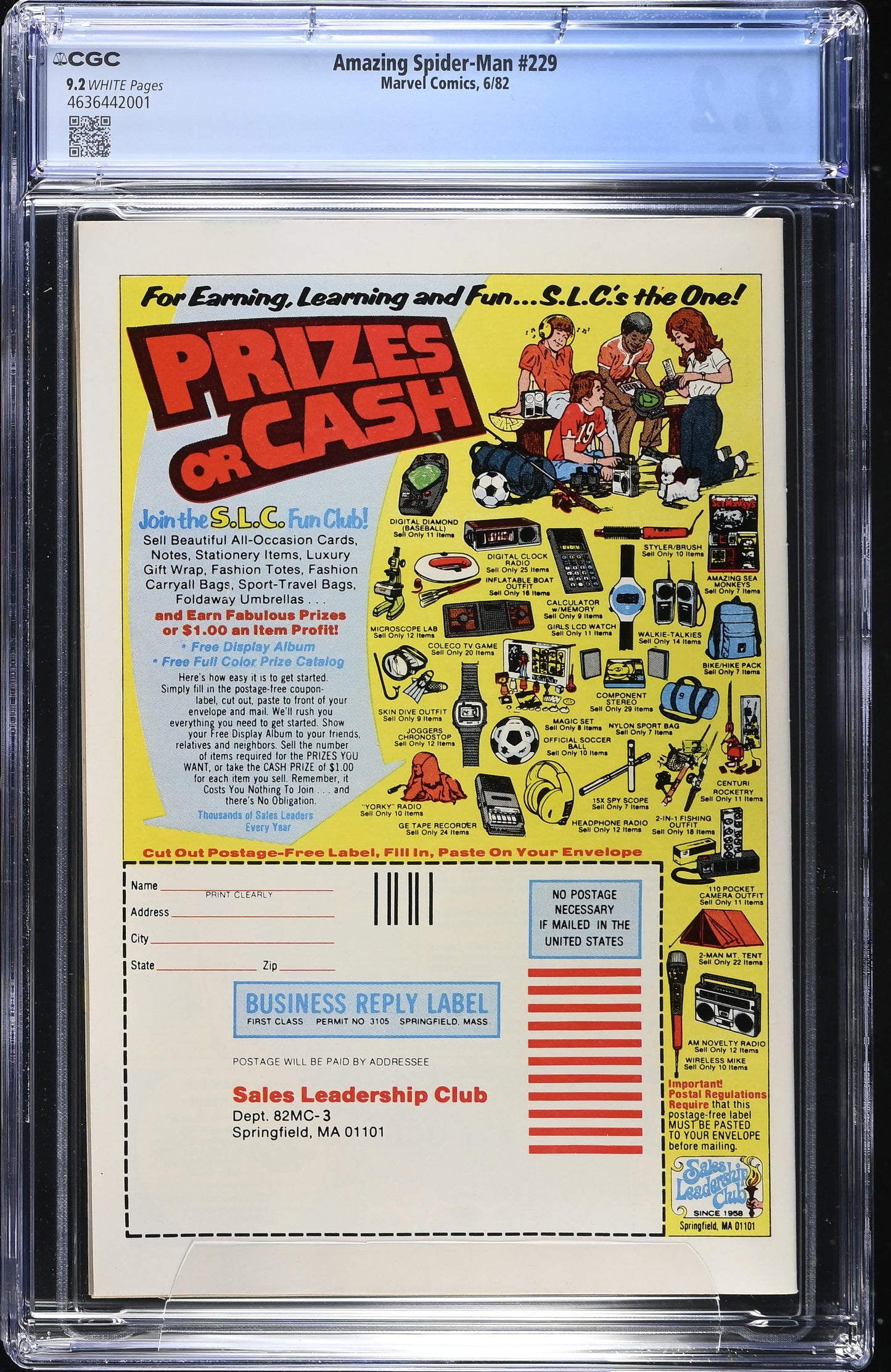 Amazing Spider-Man #229 CGC 9.2