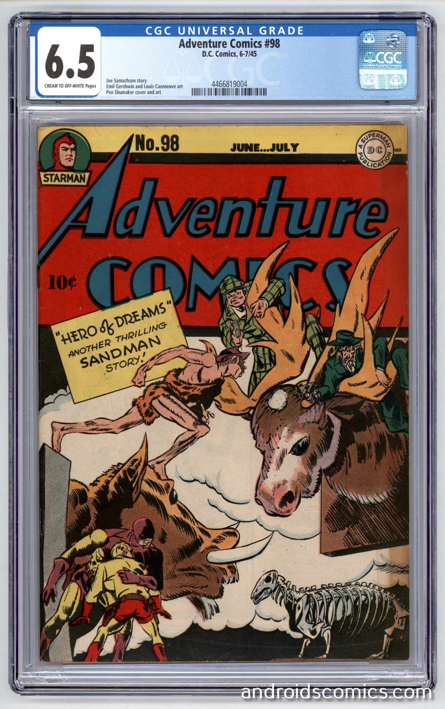 Adventure Comics #98 CGC 6.5
