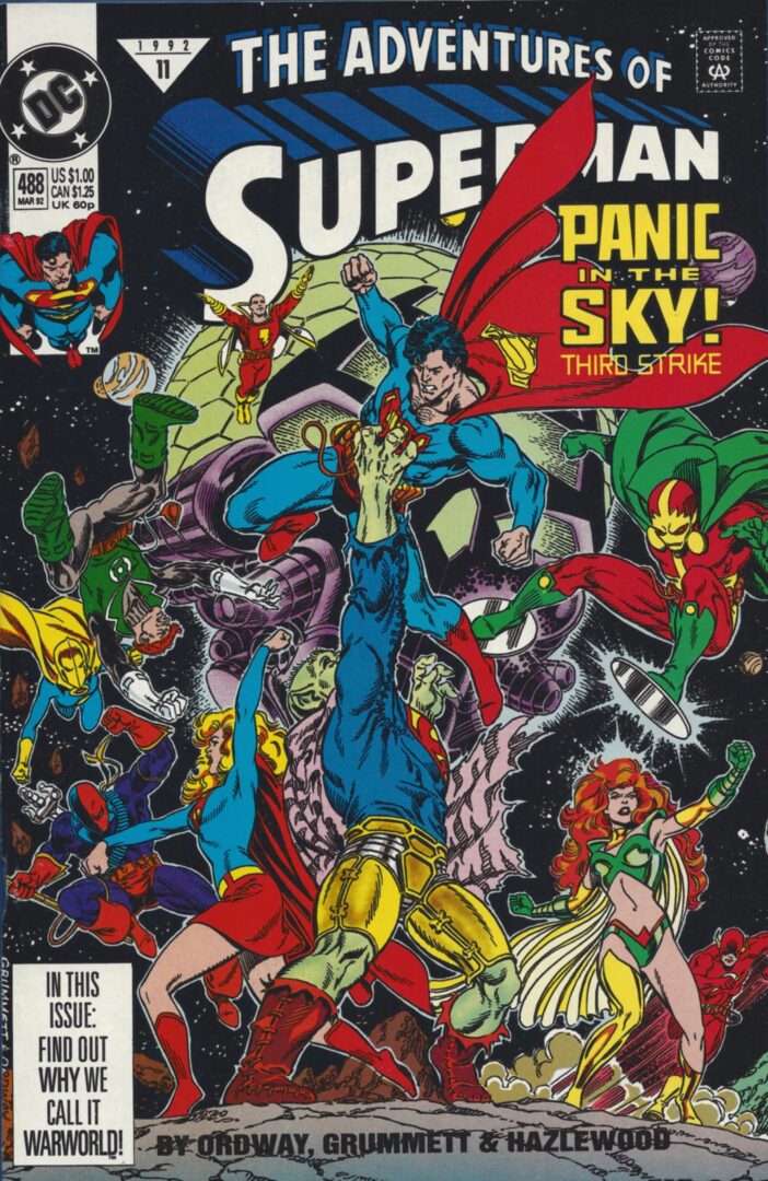 Adventures of Superman #488 VF