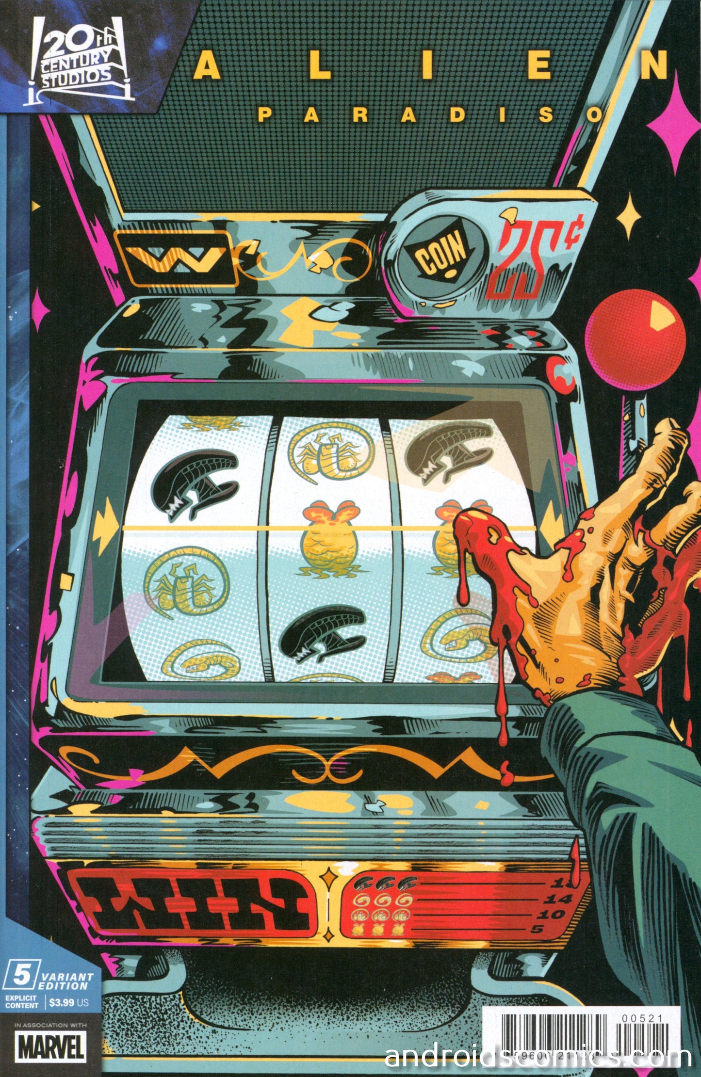 Alien: Paradiso #5 Gonzo Variant