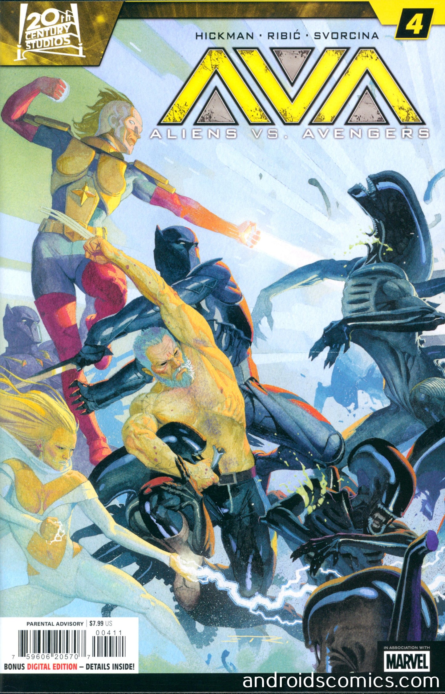 Aliens vs. Avengers #4