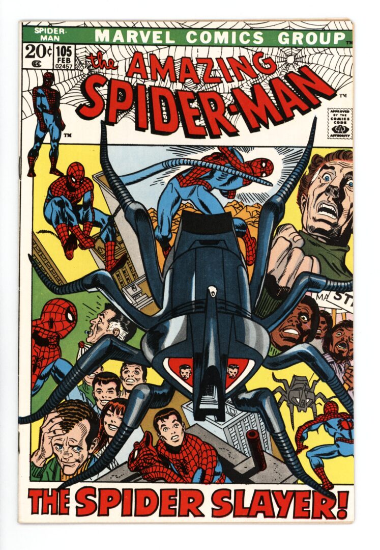 Amazing Spider-Man #105 VF