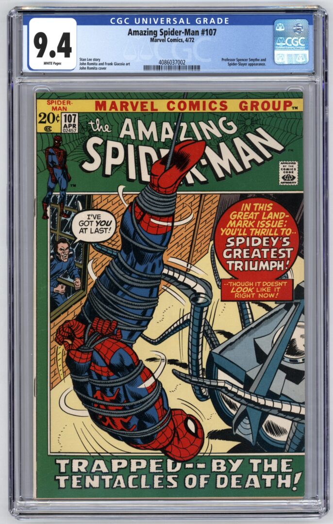 Amazing Spider-Man #107 CGC 9.4