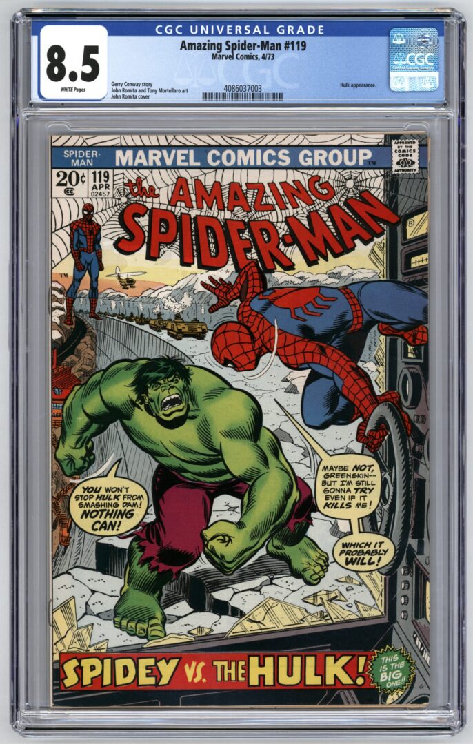 Amazing Spider-Man #119 CGC 8.5