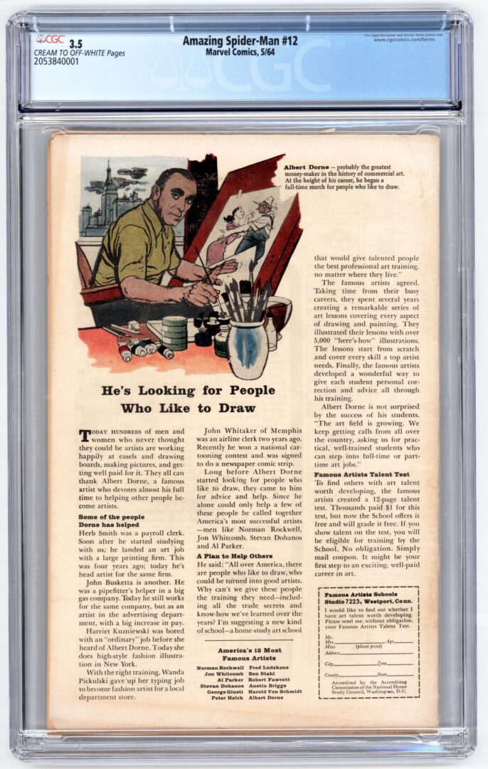 Amazing Spider-Man #12 CGC 3.5