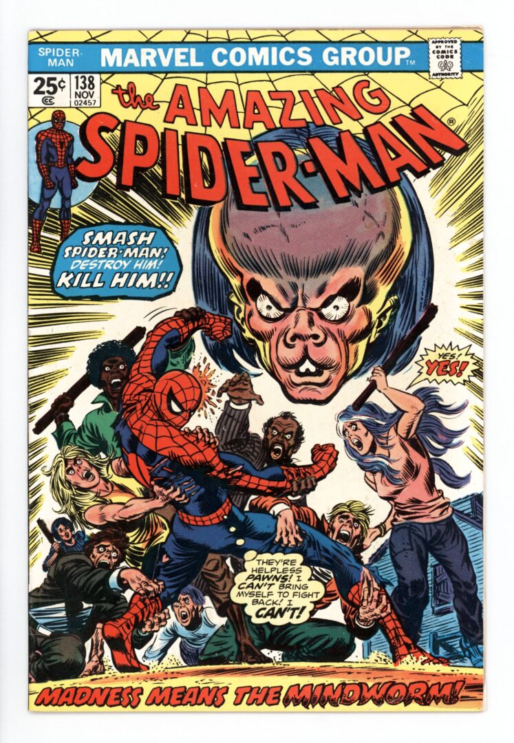 Amazing Spider-Man #138 FN 1st App. & origin of Mindworm