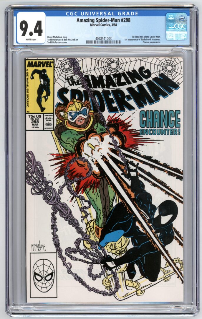 Amazing Spider-Man #298 CGC 9.4 1st appearance of Eddie Brock in cameo
