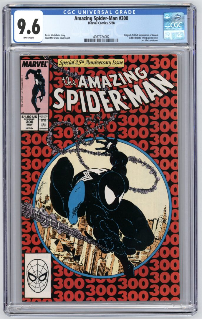 Amazing Spider-Man #300 CGC 9.6 Origin and 1st appearance of Venom