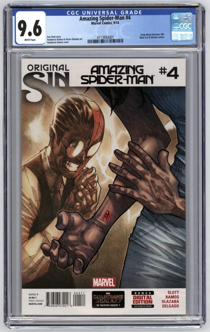 Amazing Spider-Man #4 CGC 9.6 1st full appearance of Silk