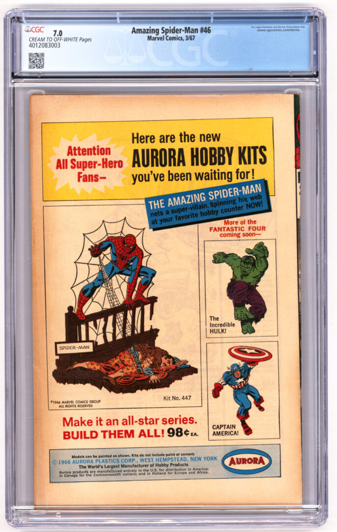 Amazing Spider-Man #46 CGC 7.0 1st App. of the Shocker