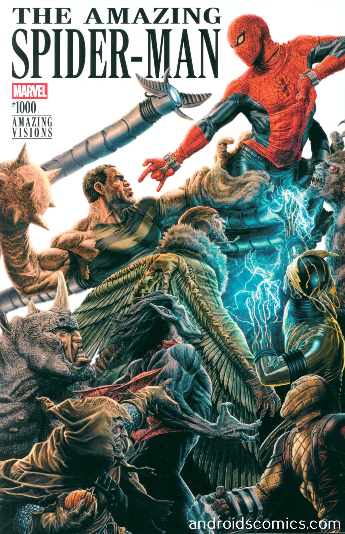 Amazing Spider-Man #1000 Lee Bermejo Amazing Visions Variant