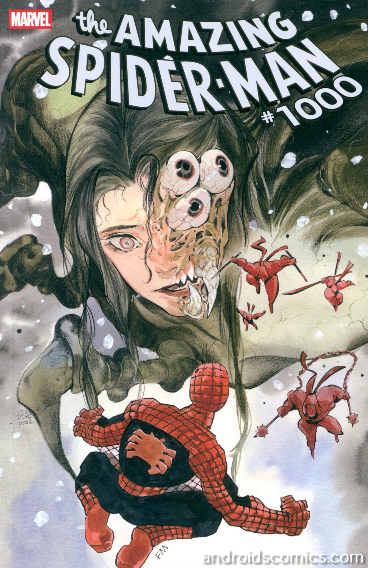 Amazing Spider-Man #1000 Peach Momoko & Frank Miller Variant