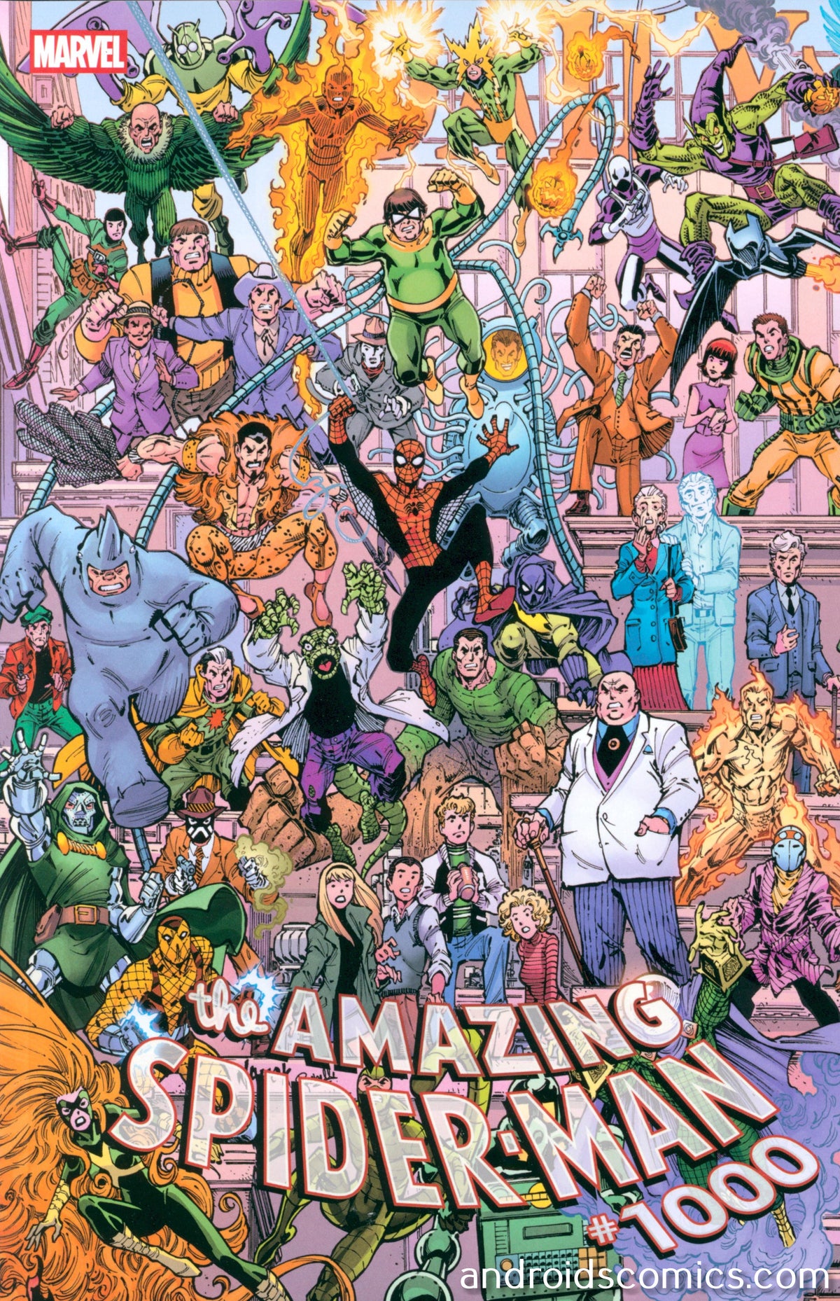 Amazing Spider-Man #1000 Todd Nauck 4 Part Connecting Legacy Variant