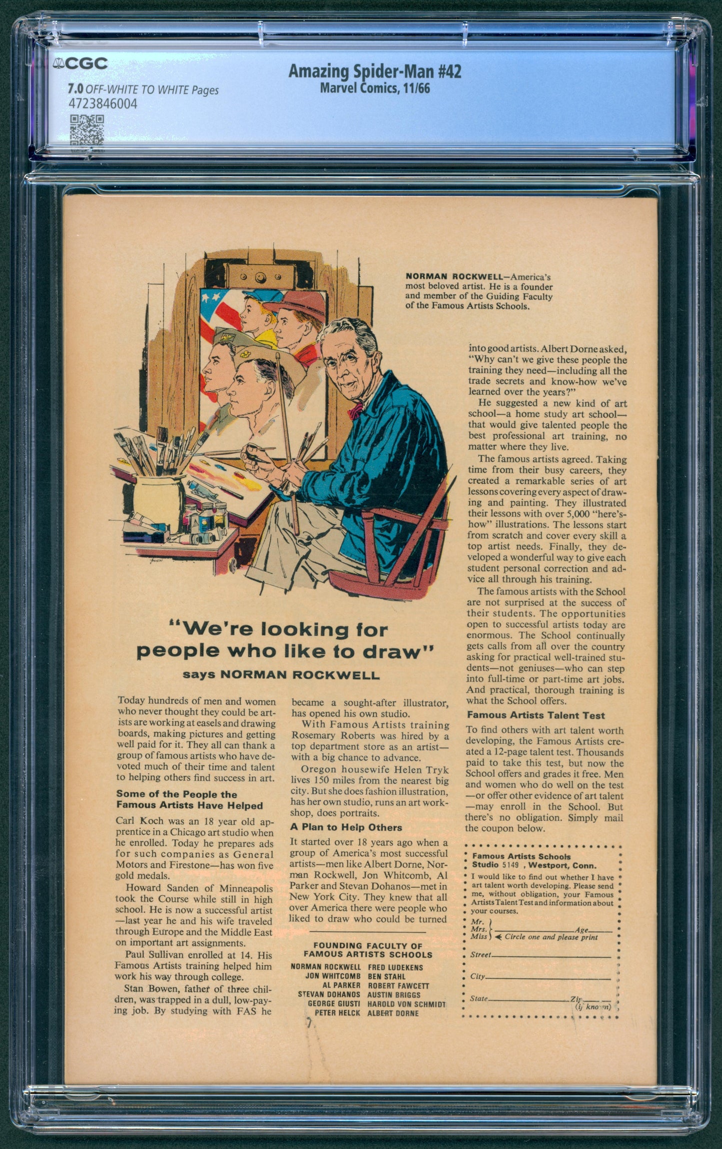 Amazing Spider-Man #42 CGC 7.0