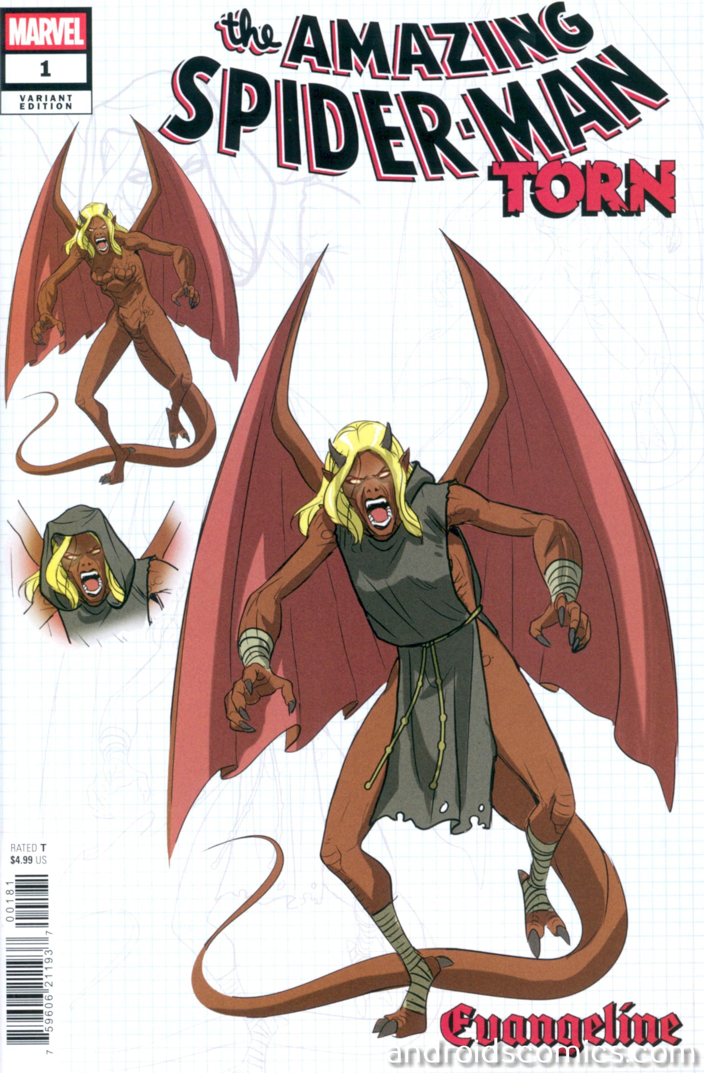 Amazing Spider Man: Torn #1 Pere Perez New Villain Variant