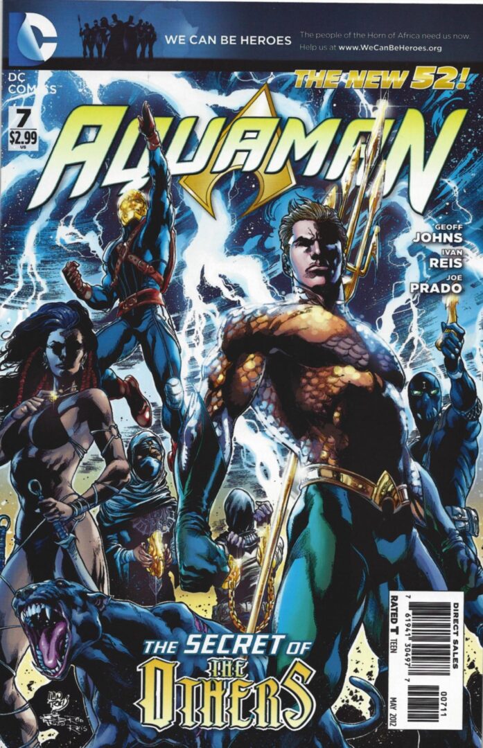 Aquaman #7 NM 1st team appearance of The Others