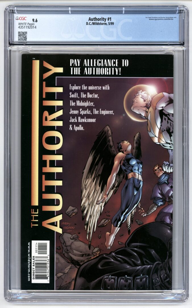 Authority #1 CGC 9.6