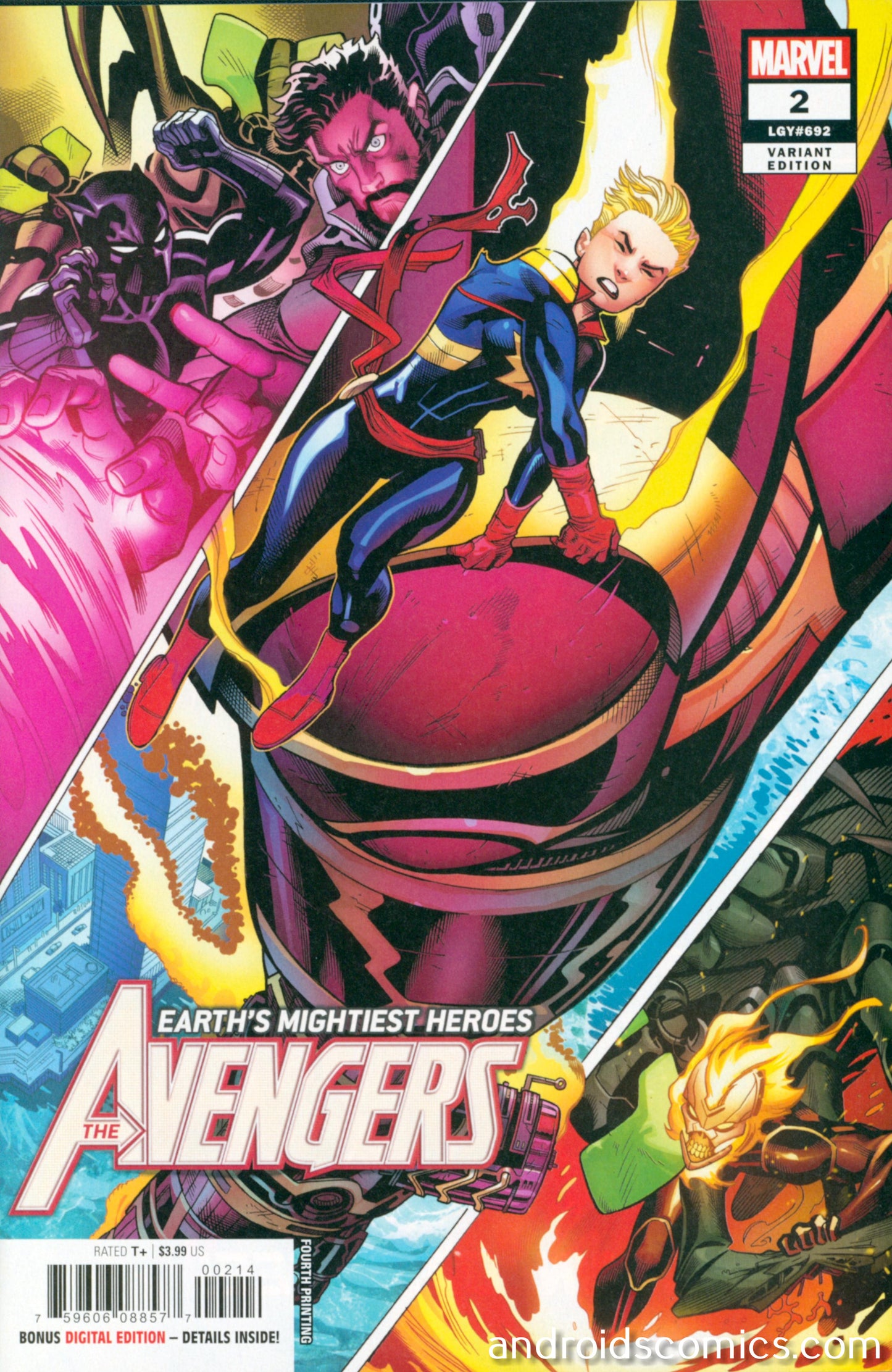Avengers #2 4th Print