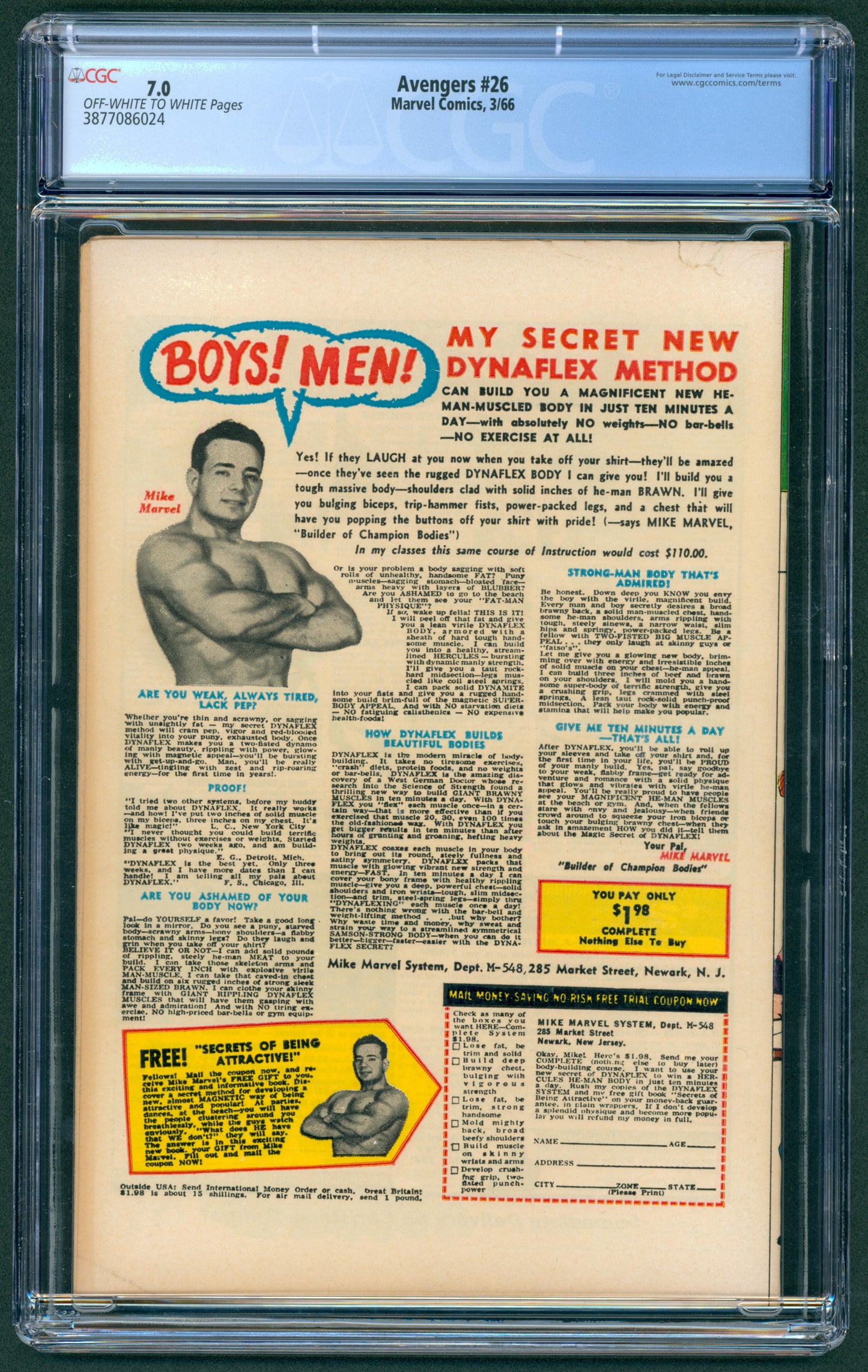 Avengers #26 CGC 7.0