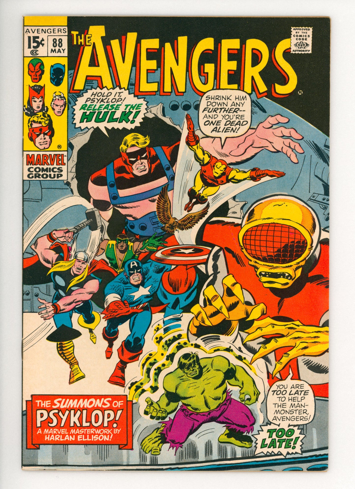 Avengers#88 VF-