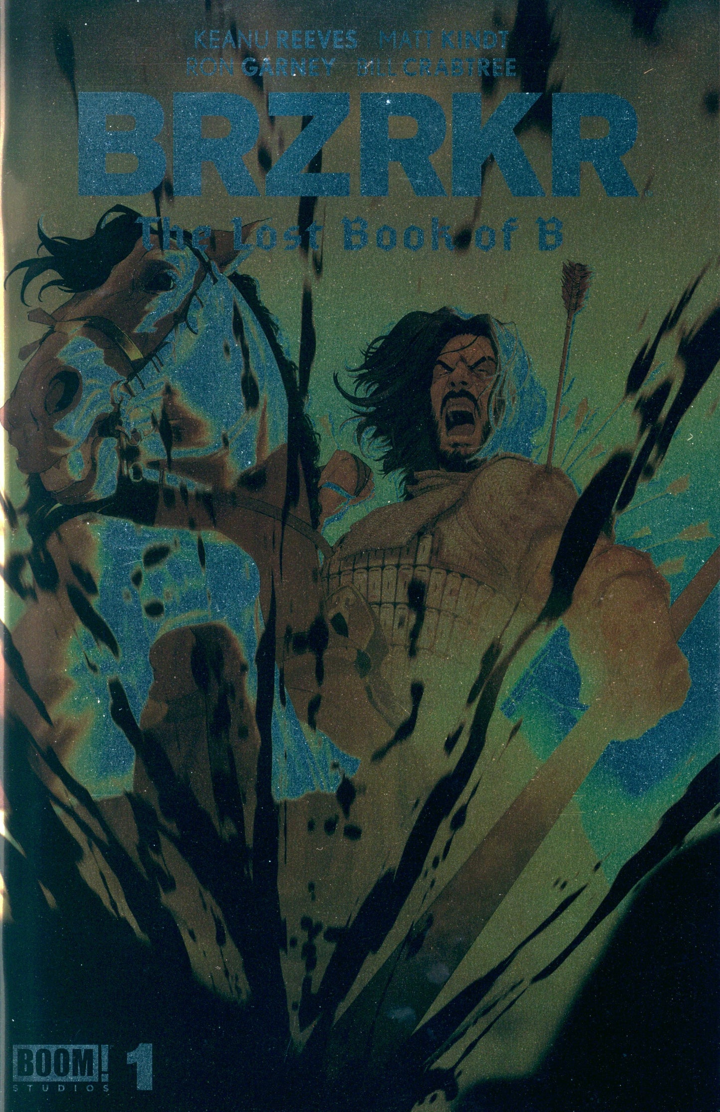 BRZRKR The Lost Book Of B #1 Cover D Foil Variant De Lulis (Mature)