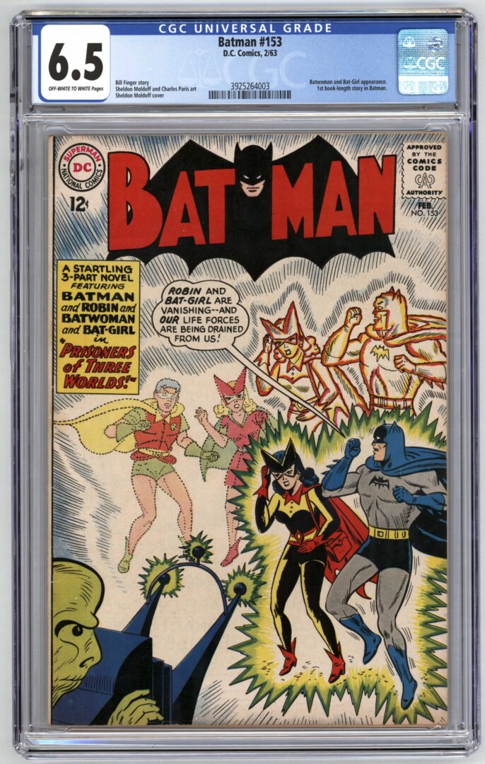 Batman #153 CGC 6.5
