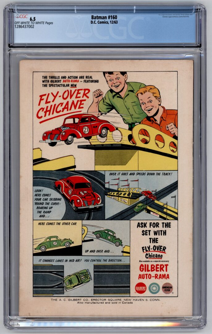 Batman #160 CGC 6.5