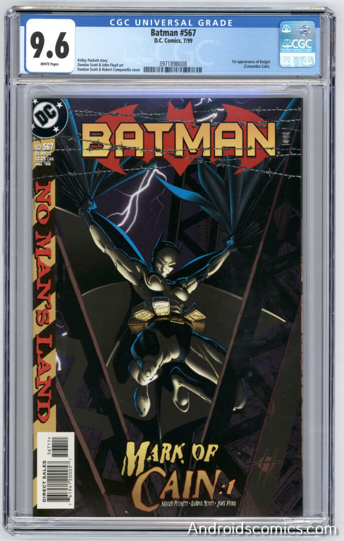 Batman #567 CGC 9.6 1st App. of Cassandra Cain