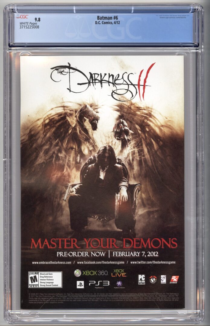 Batman #6 CGC 9.8 1st full team appearance of The Court of Owls