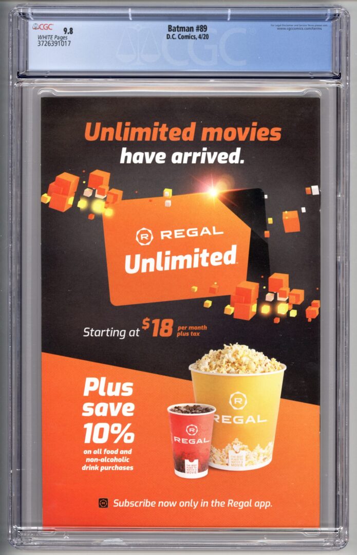 Batman #89 CGC 9.8 1st appearance of Punchline in cameo