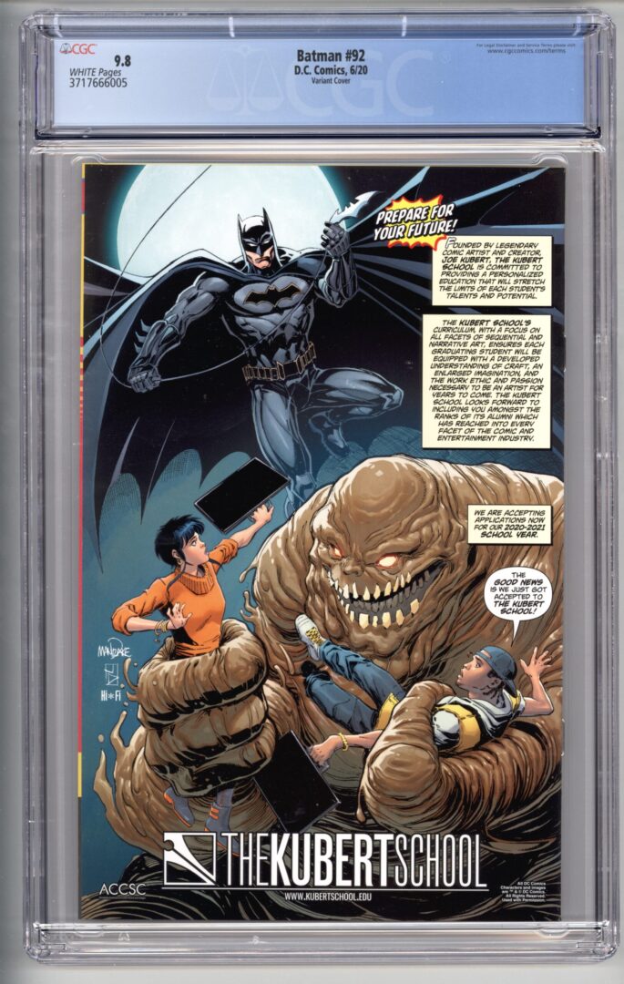 Batman #92 Cover B CGC 9.8