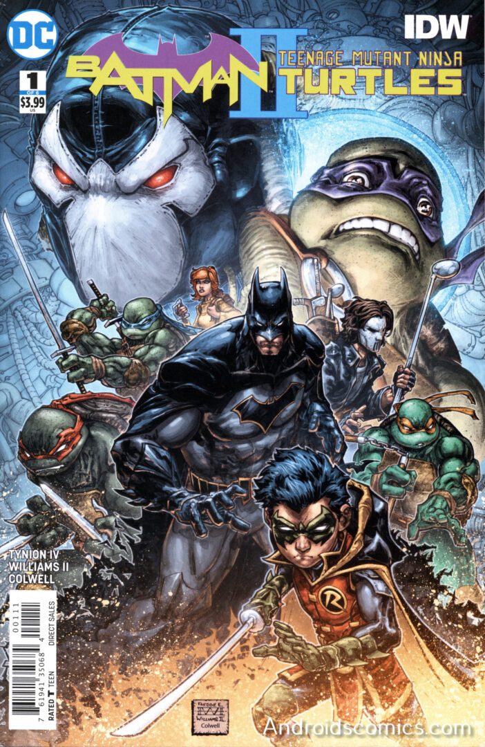 Batman Teenage Mutant Ninja Turtles II #1 Cover A VF