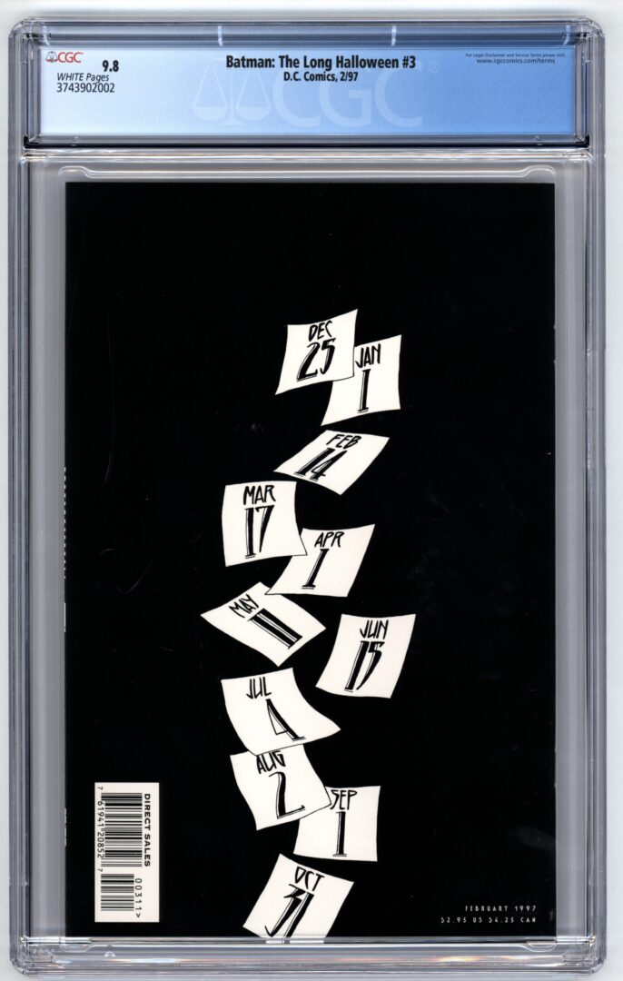 Batman: The Long Halloween #3 CGC 9.8
