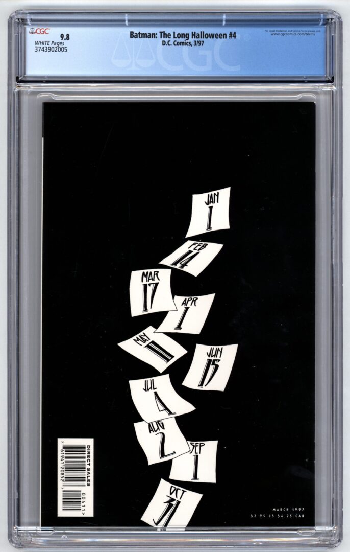 Batman: The Long Halloween #4 CGC 9.8